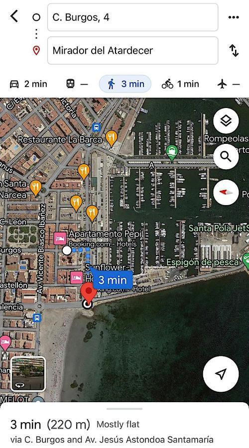 Santa Pola Port, Sea View, Vista Del Mar Apartment Ngoại thất bức ảnh